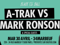 A-Trak vs Mark Ronson au 34 Marbœuf 