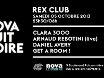 Nuit Noire Nova au Rex Club