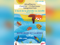 La péniche La Javelle organise des ateliers pour enfants !