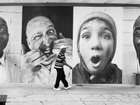 JR s'invite à Noisy-le-Sec pour le Festival du film franco-arabe