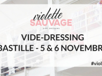 Vide-dressing géant Violette Sauvage à la Bastille