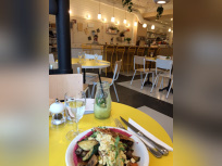 Paradis Marguerite, exquise adresse végétarienne avec vue sur Notre-Dame