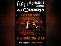 Piaf ! le spectacle à l'Olympia en septembre 2017