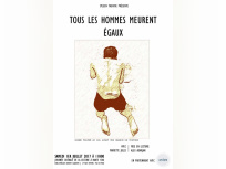 Tous les hommes meurent égaux, lecture-spectacle à la bibliothèque Robert Sabatier