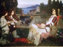 Sainte-Cécile de John William Waterhouse