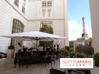 La terrasse d'été du Shangri-La Paris by Belvedere