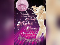 Affiche disco stringfellows