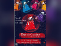 J'veux du Soleil : Expo de Créateurs pour Noël à la Boutique du Bon Coin - 9 au 16 déc