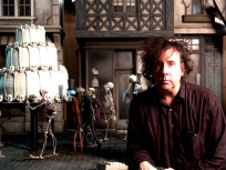 Tim Burton’s Corpse Bride (2005) Directed by Tim Burton and Mike Johnson Shown: Co-director Tim Burton on the set Photo credit: Derek Frey