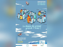 SOS, le dessin de presse prend l'eau ! au Pavillon de l'eau