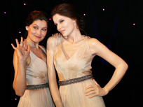 Laetitia Casta au Musée Grévin