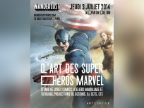 L'Art des Super-Héros Marvel au Wanderlust 