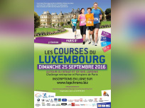 Les Courses du Luxembourg 2016 - les inscriptions sont ouvertes