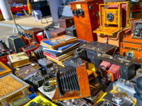 Ciné-brocante sur l'esplanade de la BnF