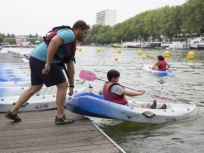 Paris Plages 2016 : base nautique gratuite sur le Bassin de la Villette 