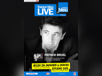 Patrick Bruel en concert privé pour France Bleu Live