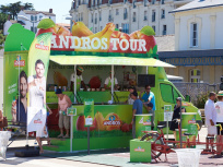 Andros Tour 2016 : le food truck s'installe au Stade Charlety pour "Sentez-vous Sport"