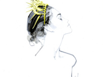 John Nollet au Bon Marché pour l'exposition PARIS!