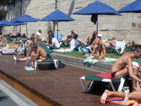Paris plage, sur les bords de Seine