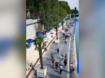 Les bords de Seine pour Paris plage