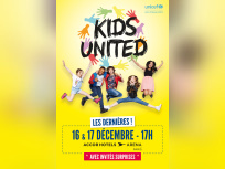 Kids United en concert à l’AccorHotels Arena à Paris en décembre 2017