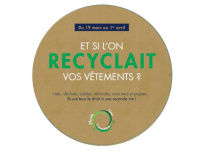 Opération collecte de vêtements chez Camaïeu