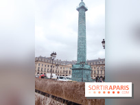 Gad Weil installe son Champ de Blés Place Vendôme