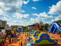 Europa Kids : village gonflable au Parc de la Villette