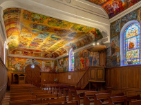 En Seine-et-Marne, cette étonnante église est surnommée la Sixtine de Lesches