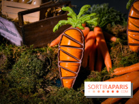 Oeuf de Pâques 2022 par Yann Brys à l'hôtel Sinner : une  audacieuse carotte en chocolat