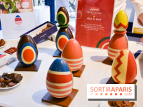 Pâques 2022 : Dalloyau dévoile des oeufs chocolatés arty en collab' avec Alice in Food
