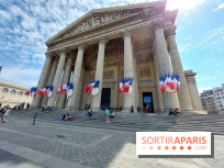 Un portrait géant de Joséphine Baker en mode street-art débarque sur la place du Panthéon