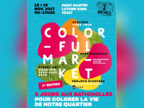 Le Colourful Market, un événement joyeux, convivial et engagé aux Batignolles