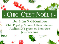 Chic, c'est Noël !, le pop-up store green de Chic des Plantes
