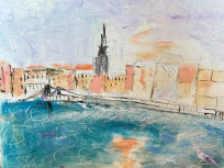 Les Tableaux de Jeanne : une exposition de paysages et de fleurs à la galerie du Vert Galant