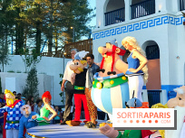 Inauguration de Pégase Express au parc Astérix