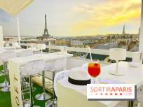 Le rooftop de l'Hôtel Marignan