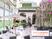 La terrasse aux 5 étoiles Michelin du George V, exception