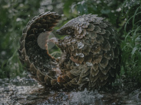 Pangolin : un bébé sauvé du trafic au cœur d’un documentaire Netflix