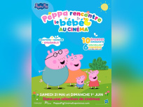 Peppa rencontre le bébé au cinéma : une aventure musicale pour les tout-petits