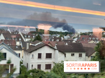 Yvelines : un important incendie en cours au sud de Paris, un impressionnant panache de fumée visible à des kilomètres