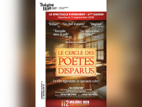 Le Cercle des Poètes Disparus, pièce nommée 6 fois aux Molières : au Théâtre Libre
