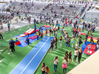 Animations gymniques au Forum des Halles 
