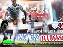 Racing 92 Toulouse à Paris La Défense Arena 