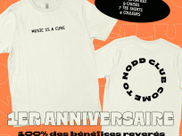 "Club where soul matters", le t-shirt anniversaire et solidaire du Nodd Club 