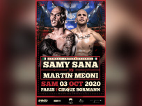 Boxe thaïlandaise : Samy Sana fait son grand retour au Cirque Bormann à Paris 