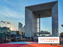 Village Sentez-vous sport 2021 sur l'Esplanade de la Défense 