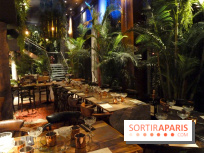 Après, le resto de l'hôtel Kube à l'esprit jungle