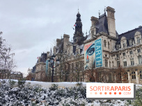 La Neige à Paris - Hôtel de Ville