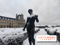 La Neige à Paris - Jardin des Tuileries